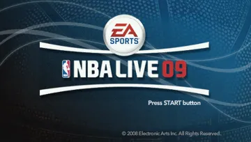 NBA Live 09 (ES) screen shot title